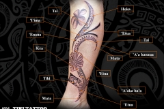 tatouage_molet_fleur_arabesqueS