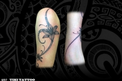 tattoo-femme-bras-fleur