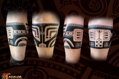 bracelet tatouage marquisien Tagaloa Tiki Tattoo