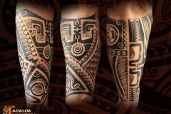 tattoo marquisien tagaloa tiki tattoo avant bras homme